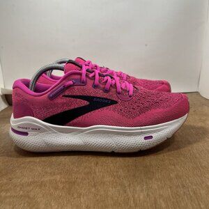 Brooks Ghost Max Womens Size 10 Pink Athletic Running Walking Shoes